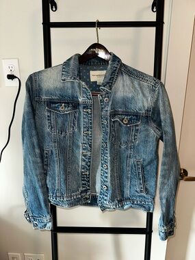 Anthropologie Light Blue Denim Jacket